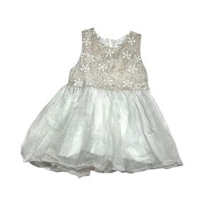 Shiny, Metallic Formal Girls Dress - size 6